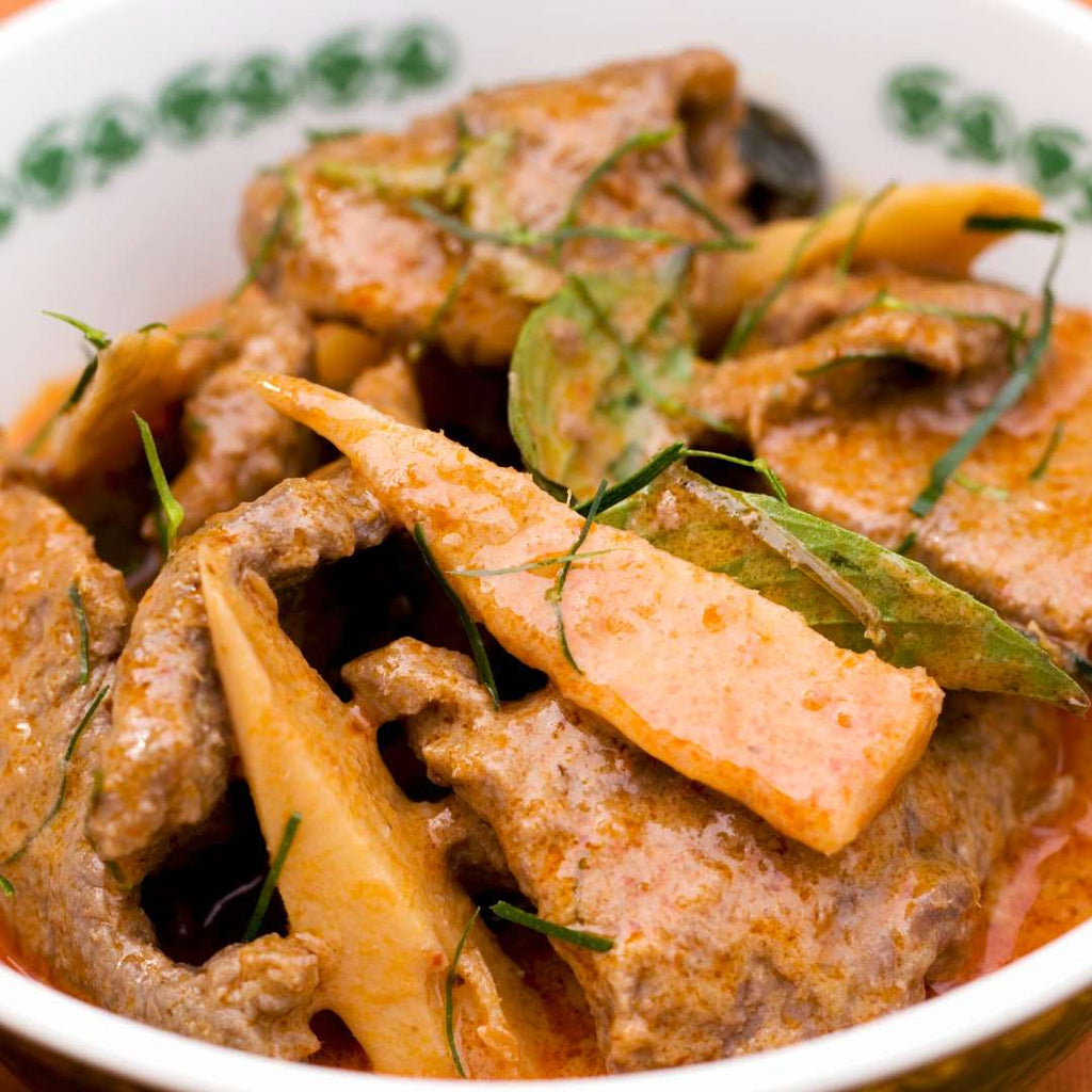 Long Rind Thai Curry mit Rind (scharf) - Rezept ️ Authentisch Thai - Kochen
